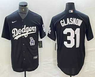 Men's Los Angeles Dodgers #31 Tyler Glasnow Black Turn Back The Clock Stitched Cool Base Jersey,We sell and wholesale Men's Los Angeles Dodgers #31 Tyler Glasnow Black Turn Back The Clock Stitched Cool Base Jersey on line form chian!